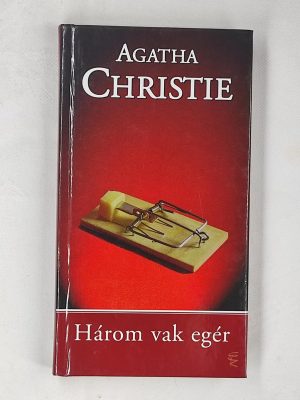 Agatha Christie Három vak egér könyv borító