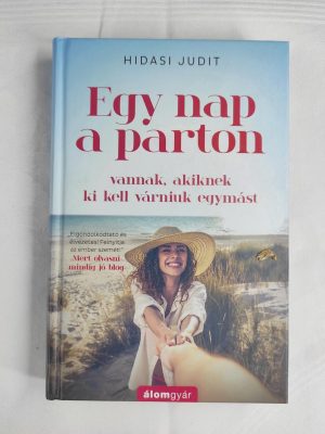 Hidasi Judit Egy nap a parton könyv borító
