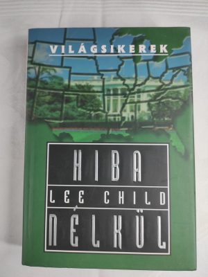 Lee Child Hiba nélkül könyv borító