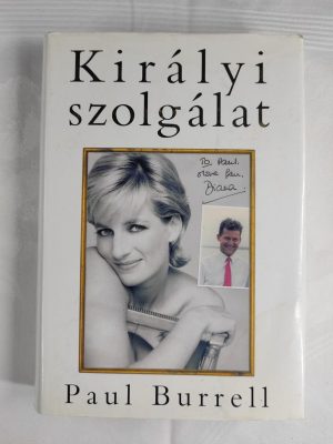 Paul Burrell Királyi szolgálat könyv boító