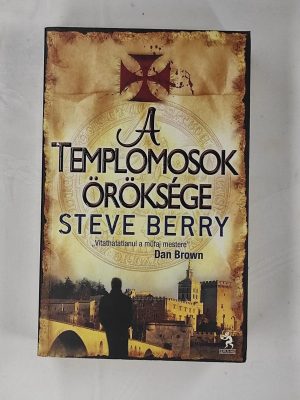 Steve Berry A templomosok öröksége könyv borító
