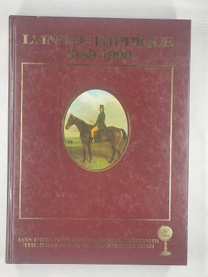 L'Année Hippique 1989/1990 The International Equestrian Year könyv borító