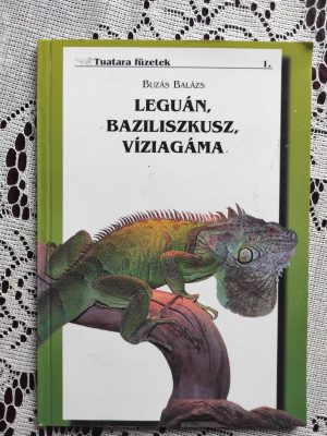 Buzás Balázs Leguán, baziliszkusz, víziagáma könyv borító