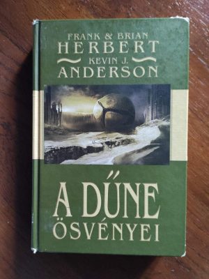 Frank Herbert Brian Herbert Kevin J. Anderson A Dűne ösvényei könyv borító