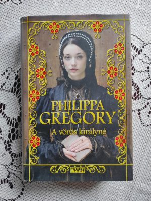 Philippa Gregory A vörös királyné könyv borító