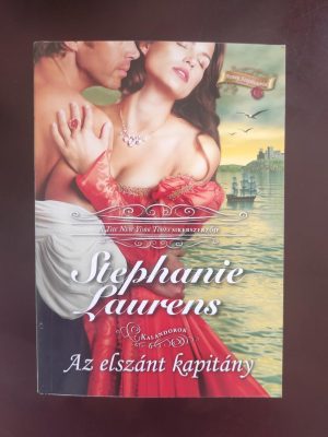 Stephanie Laurens Az elszánt kapitány könyv borító