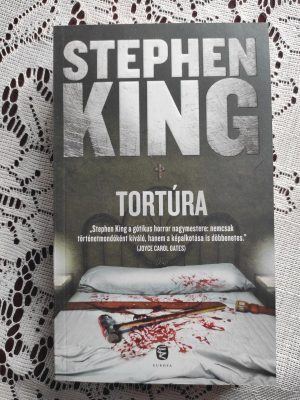 Stephen King Tortúra könyv borító