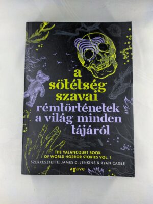 James D. Jenkins és Ryan Cagle A sötétség szavai könyv borító