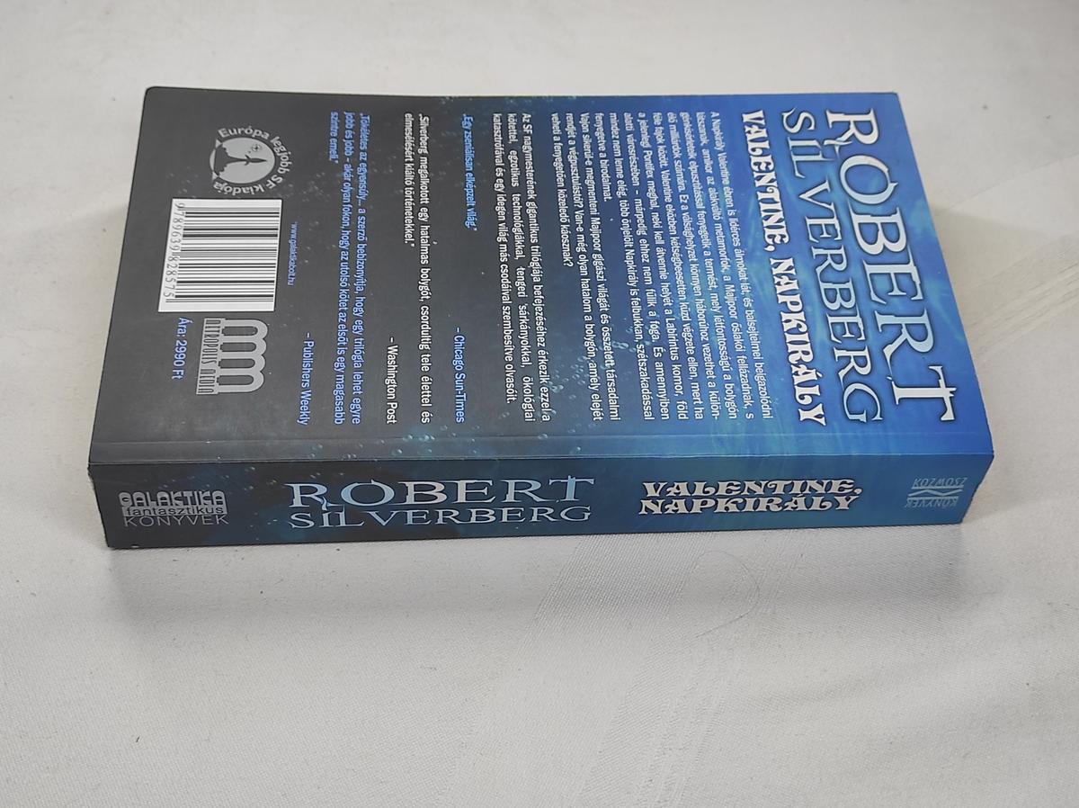 Robert Silverberg Valentine, Napkirály könyv gerinc
